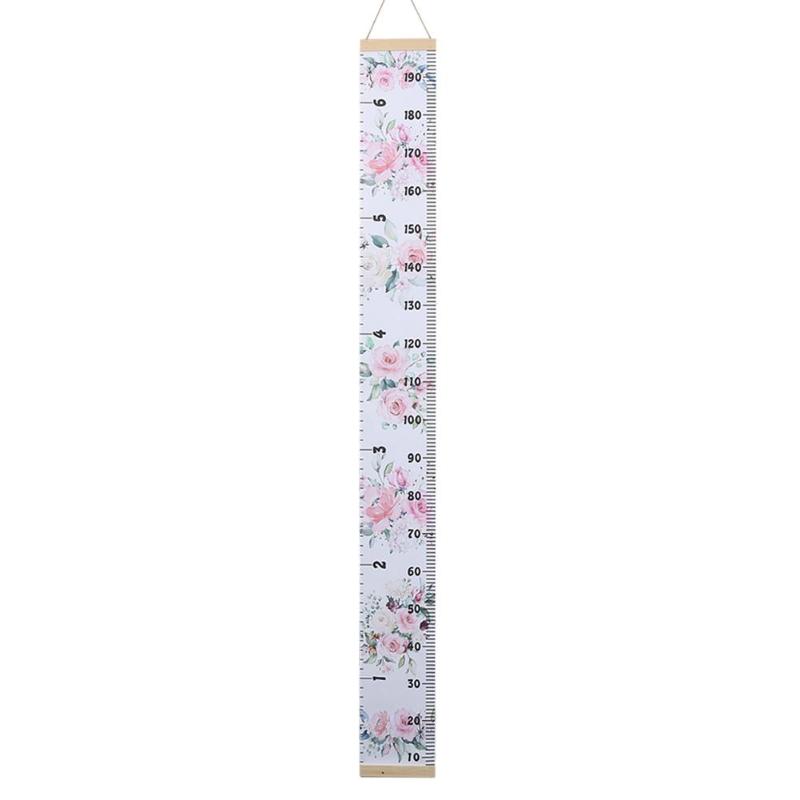 Flyttbar höjdmått linjal baby barn barn dekorativa tillväxt diagram höjd linjal hängande diagram hem dekorativa: 5
