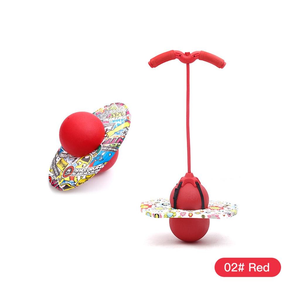 Balance Ausbildung Jump Bord Bounce Ball Kinder Erwachsene Übung Aufblasbare Spielzeug Springen Seil Mit Griff Fitness Ausrüstung: 02