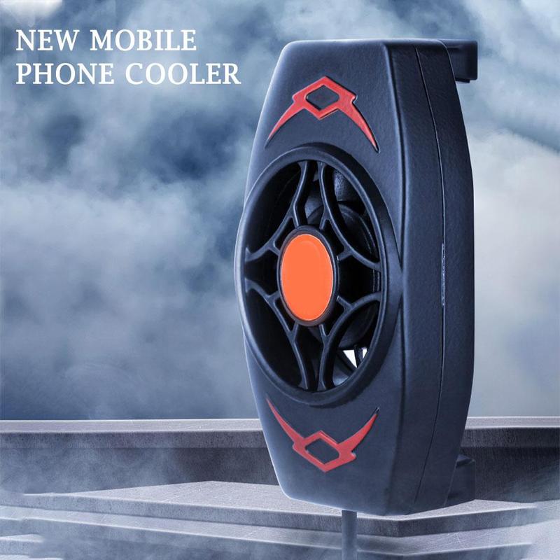 Telefone móvel de refrigeração universal semicondutor radiador telefone usb usb recarregável ventilador titular