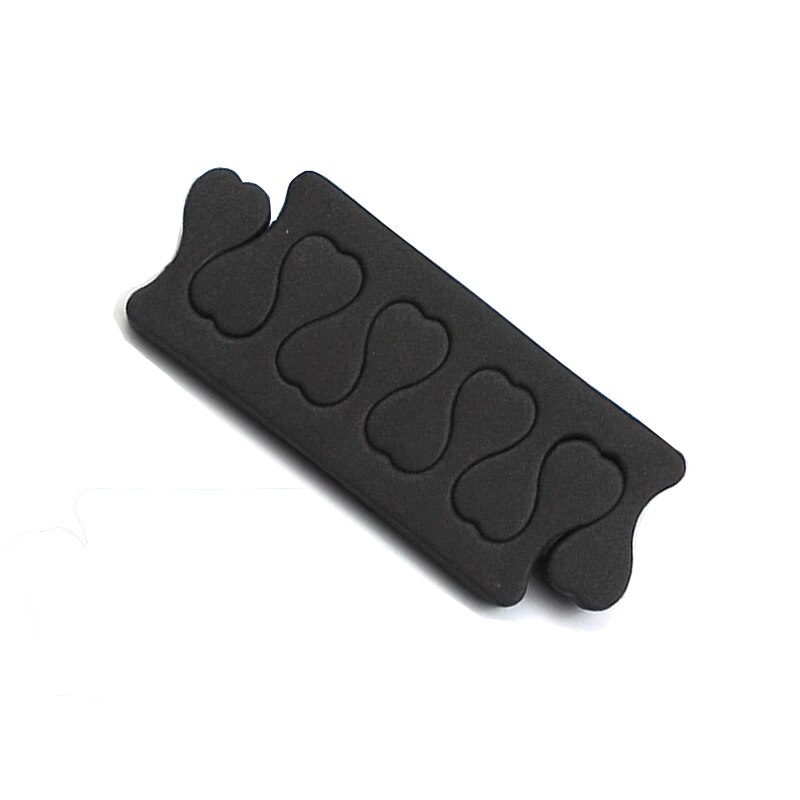 200pcs/pack Nail Art Finger Soft Foam Toe Separator Sponge Finger Separator Dividers Pedicure Manicure Nail Care Tools: Light Yellow