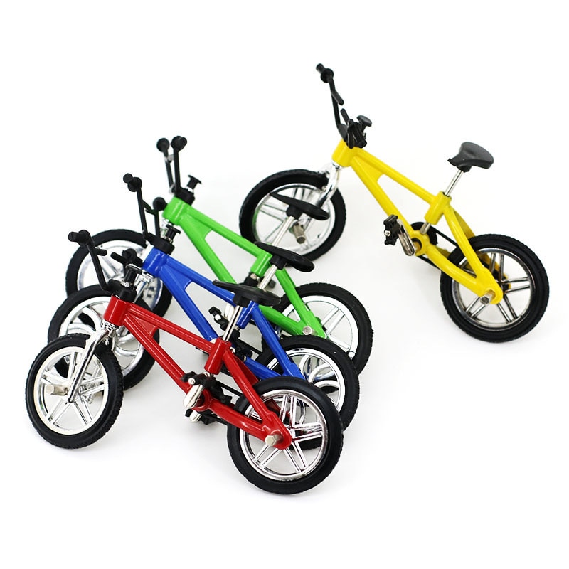 Mini Vinger BMX Fiets Flick Trix Vinger Bikes Speelgoed BMX Fiets Model Fiets Gadgets Novelty Gag Speelgoed Voor Kids