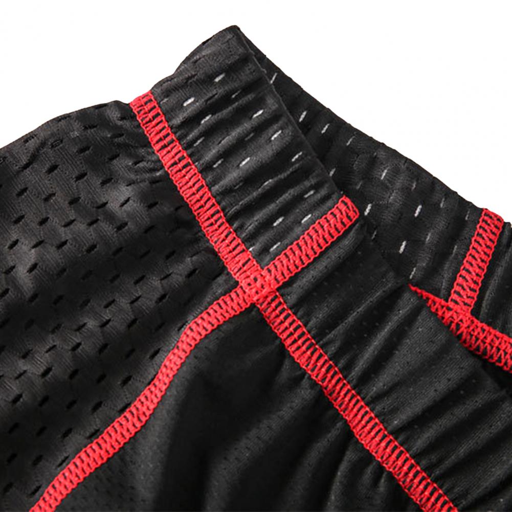 Slip da ciclismo moda uomo cuscino stampato in silicone ispessito traspirante alta elasticità pantaloncini neri sottili accessori da ciclismo