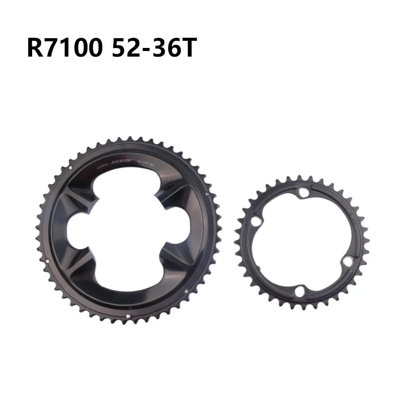 Shimano 105 R7100 Di2 Kurbelgarnitur Kettenblatt 12s für FC-R7100 R8100 34T/50T/50-34T Original Shimano
