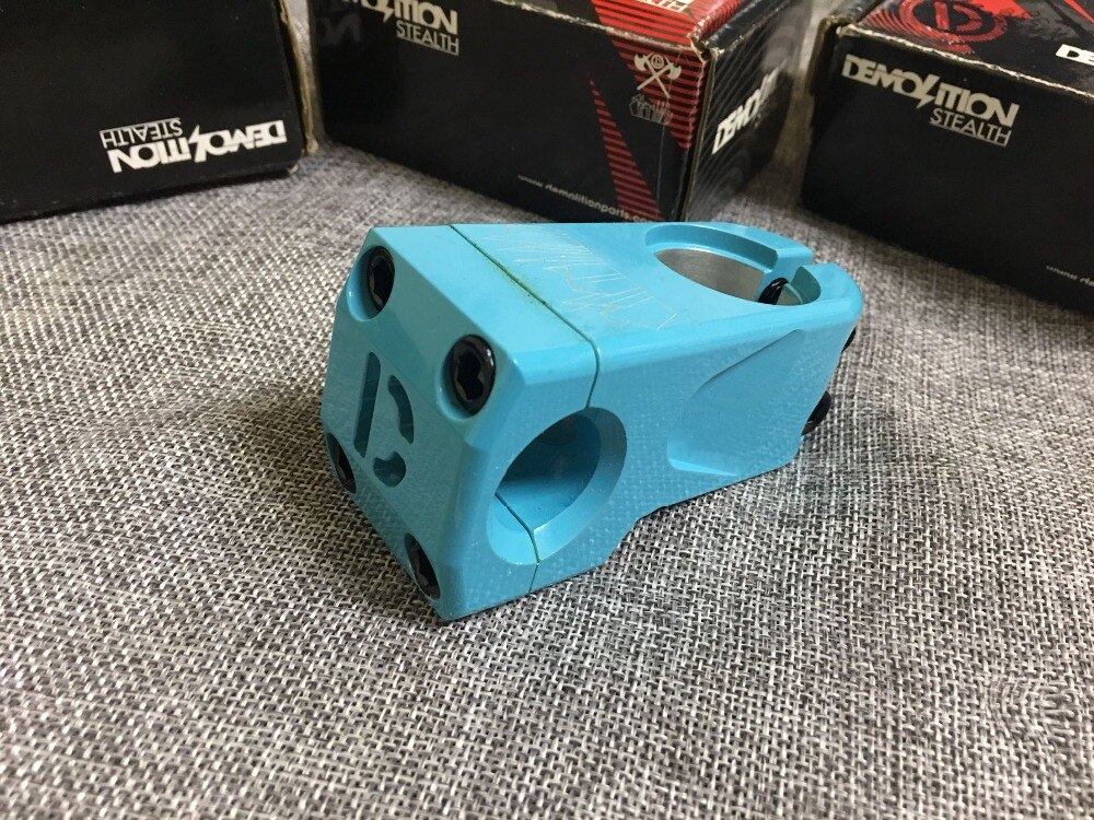 DEMOLITION BMX Steath uplift stem 7075-T6 heat-treated full CNC freestyle stems high strength made in Taiwan for