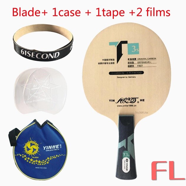 Yinhe T-3s T3s T 3s Table Tennis Ping Pong Blade: blade FL