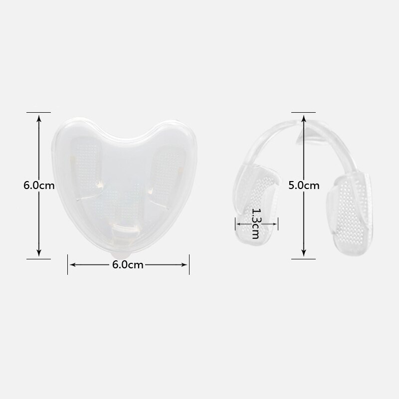 Silicone Mouthguard Bruxism Teeth Grinding Guard Dental Mouth Guard Bruxism Splint Night Tooth Grinding Sleeping Aid Tool: Default Title