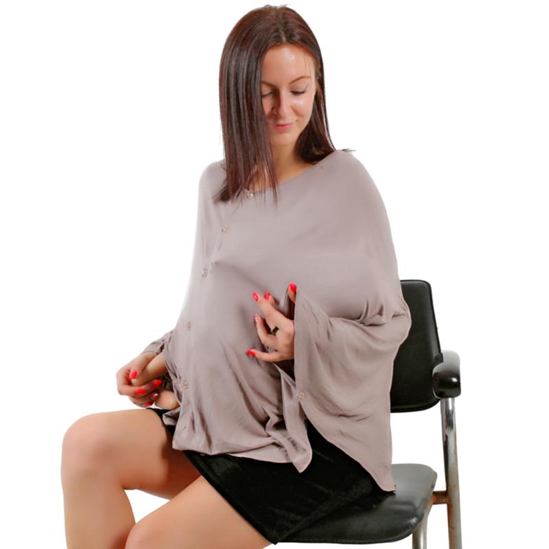 Buttons Mother Outing Breastfeeding Privacy Towel Save Time and Energy for Convenience Baby Feeding Nursing Cover