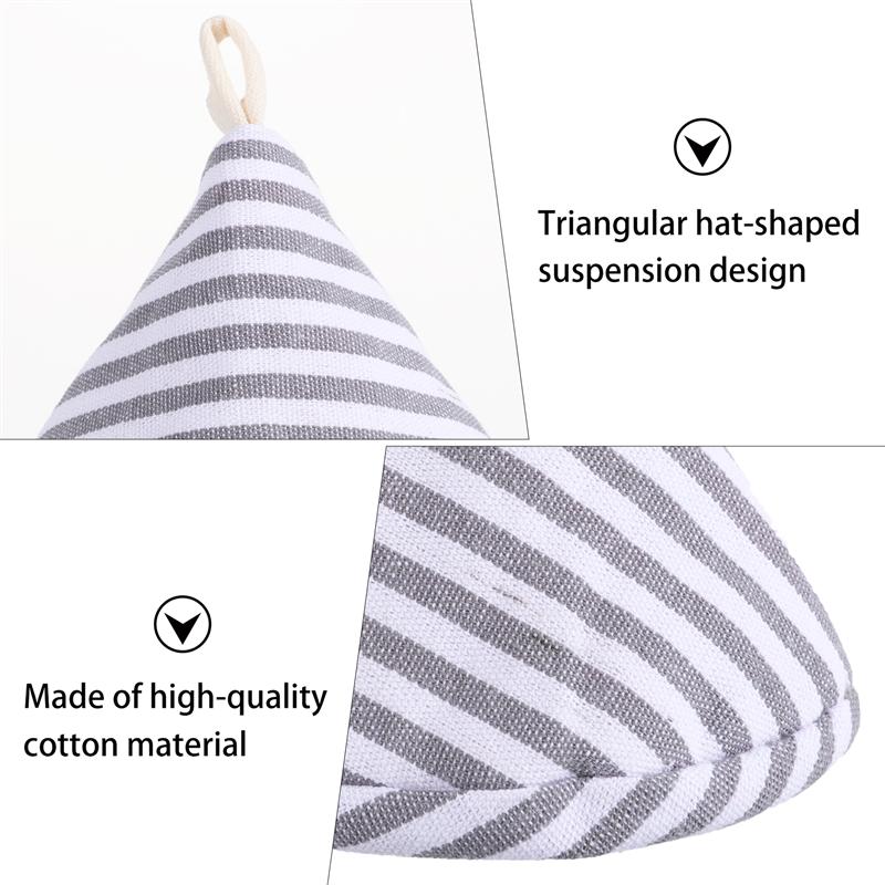 2Pcs Pot Cover Protectors Heat Insulated Covers Triangle Pot Cap Pot Pad Pot Cap Pot Cover Clip Pot Heat Insulation Handle