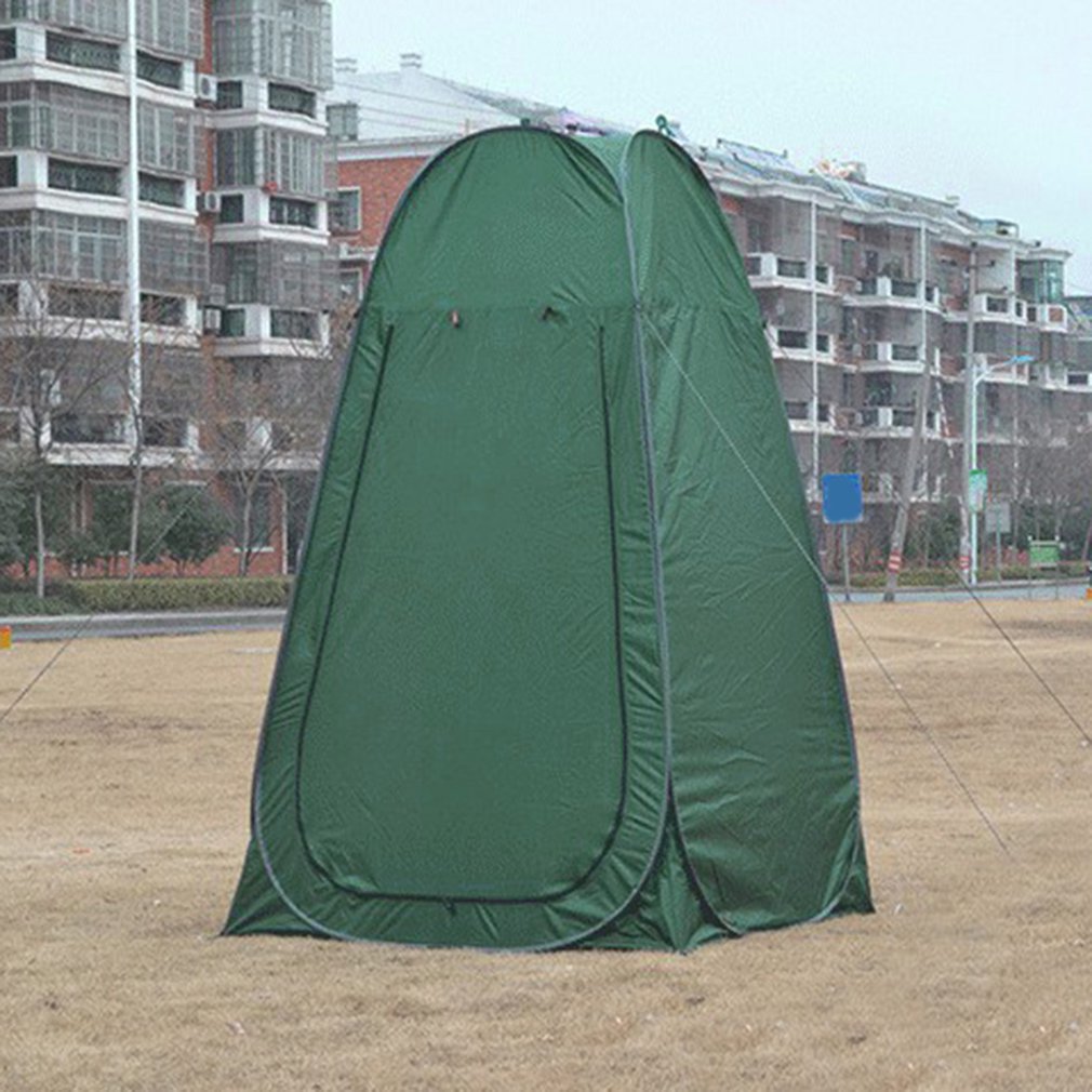 Winddichte umkleidekabine, uv-beständige touristenzelte, uv-beständige dusch- und badezelte für outdoor-camping