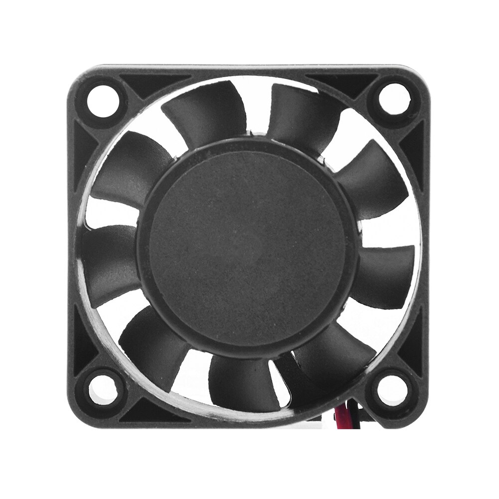 Ventilador de refrigeración para ordenador y PC, ventilador de escape disipador de calor de 4900-6050 RPM, bajo ruido, 3 pines, 9 cuchillas, CC de 12V, 40x40mm, 28 DB,