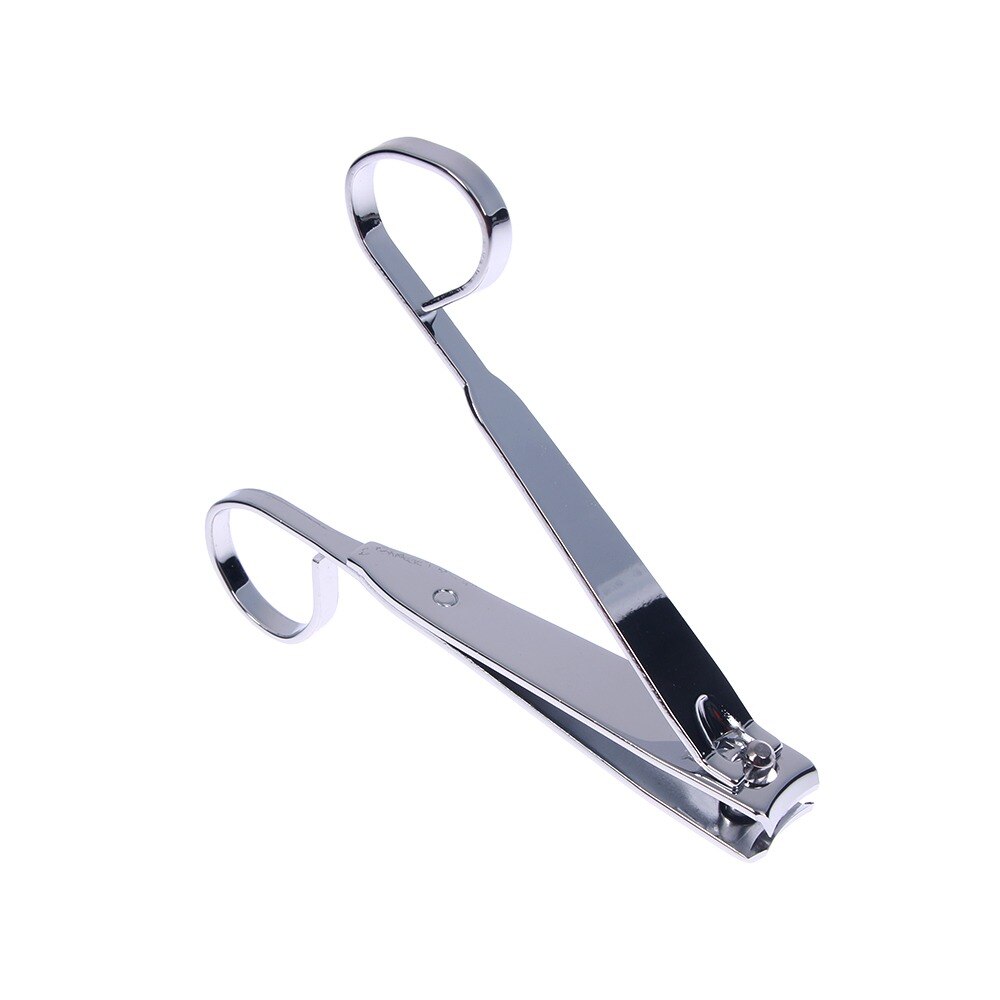 1Pc Thuisgebruik Vinger Toe Nail Cutter Straight &amp; Gebogen Nail Trimmer Manicure Pedicure Nail Care Rand Schaar Salon manicure Gereedschap: Curved S