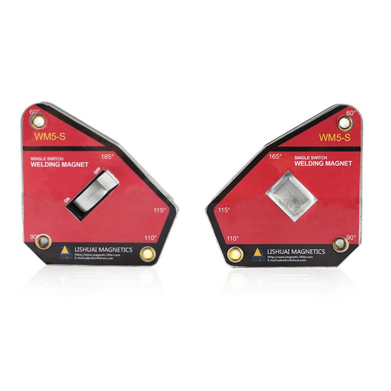 Flervinklet sterk kraft neodym sveisemagnet / ndfeb 1 stk magnetisk klemme industrimagnet stor størrelse
