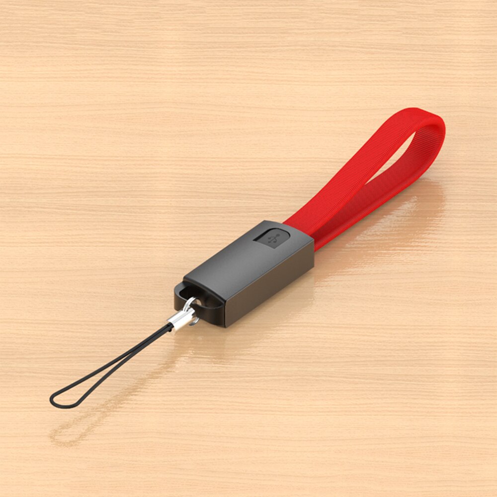 Chaveiro cabo usb para iphone 13 12 11 pro max x xr xs 10 5 6 s 5s 6s 7 8 plus mais se 2020 se2 apple fio do telefone móvel carga rápida curto 20cm carregador cabo de dados: Vermelho
