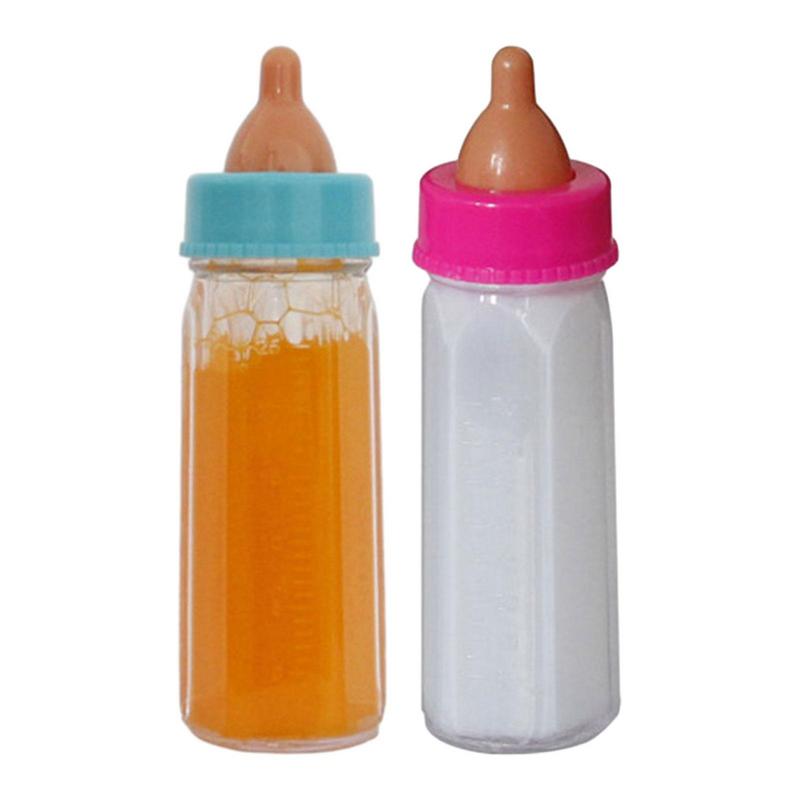 Botellas mágicas de muñeca con jugo líquido que desaparece, juguete para juego de imitación para niños extraños, alivia el estado de ánimo, relaja la concentración