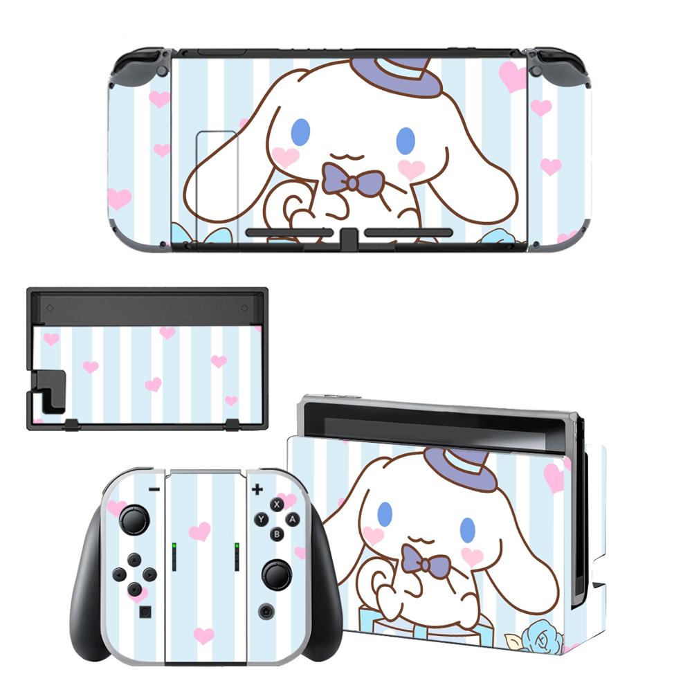 Vinyl Skin Protector Sticker Skins for Nintendo Switch NS Console + Controller + Stand Holder Dock Stickers: KQBYSNS0141