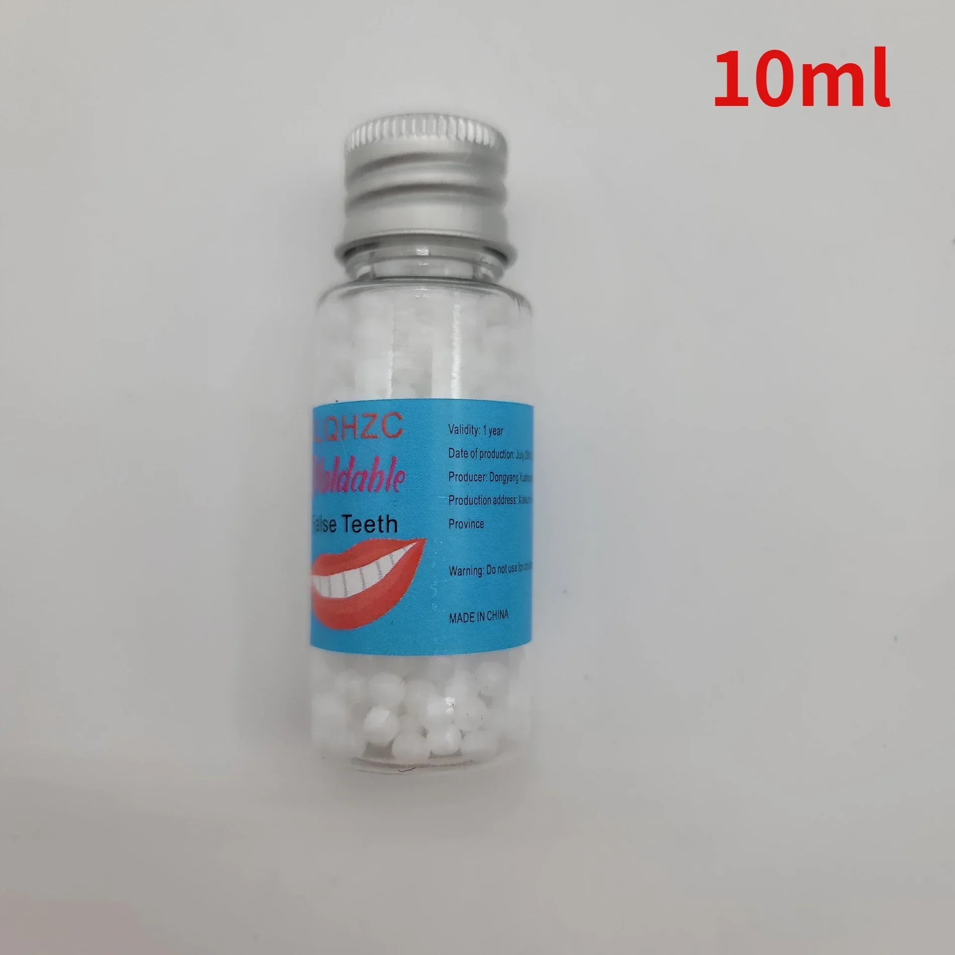 5-100ml Harz Zahn reparatur kleber formbare Zahnlücken füllen feste temporäre Zähne reparieren False teeth Kleber Sicherheit zahn ärztliche Versorgung: WHITE