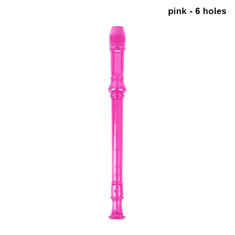 Student Children Plastic Flute Recorder 6 8 Holes Detachable Music Instrument YA88