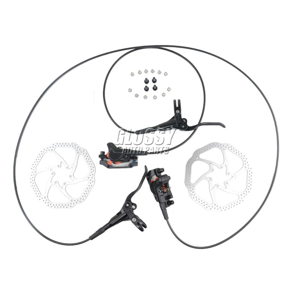 AP01 For Clarks M2 Hydraulic Disc Set Front & Rear 160mm Mineral Oil Bike Cycle
