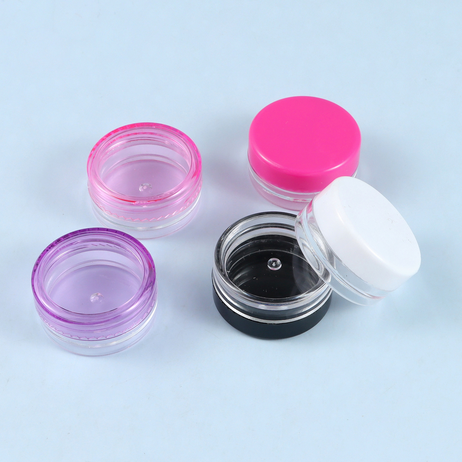 10 teile/los 3*1,5 cm Mini Kunststoff Kasten Runde Transluzente Verpackung Lagerung Kasten Staubdicht Langlebig Starke Schmuck fallen Container