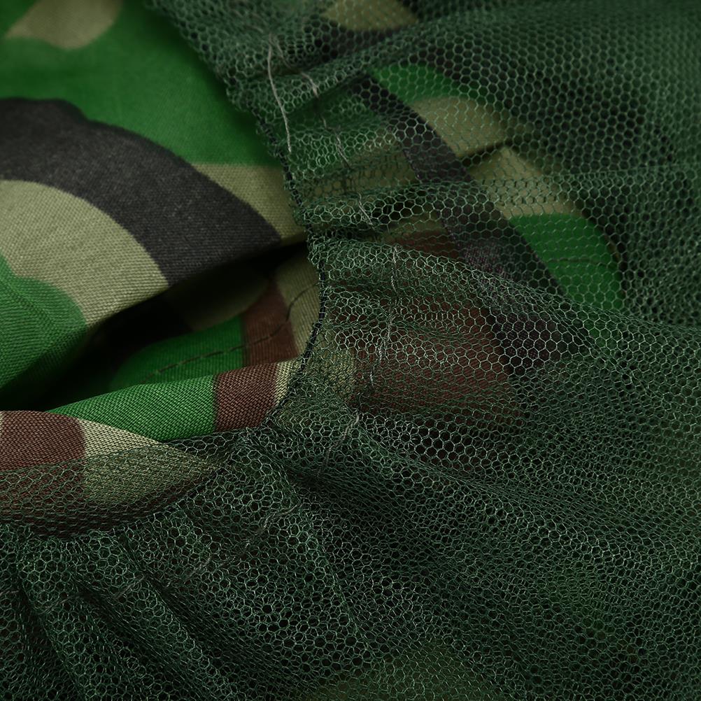 Midge Mosquito Insect Hat Bug Mesh Head Net Face Protector Travel Camping Sun Hat Fishing Caps 32 x 21.5cm