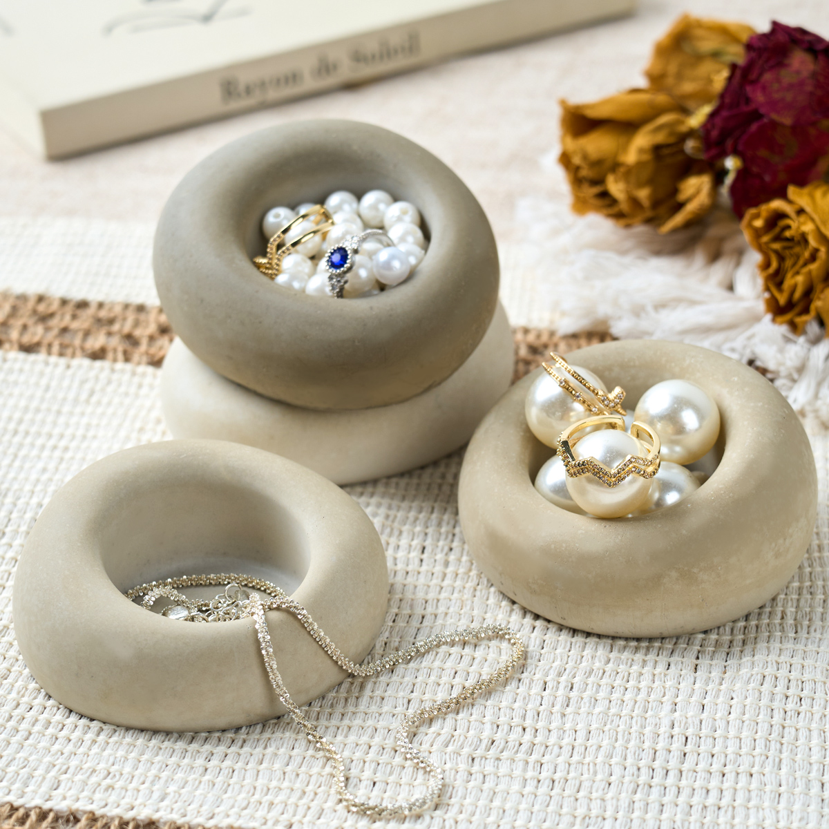 Portavelas de burbujas redondas, molde de silicona para bricolaje, Irregular, fabricación de adornos, yeso, resina de hormigón, moldes para manualidades