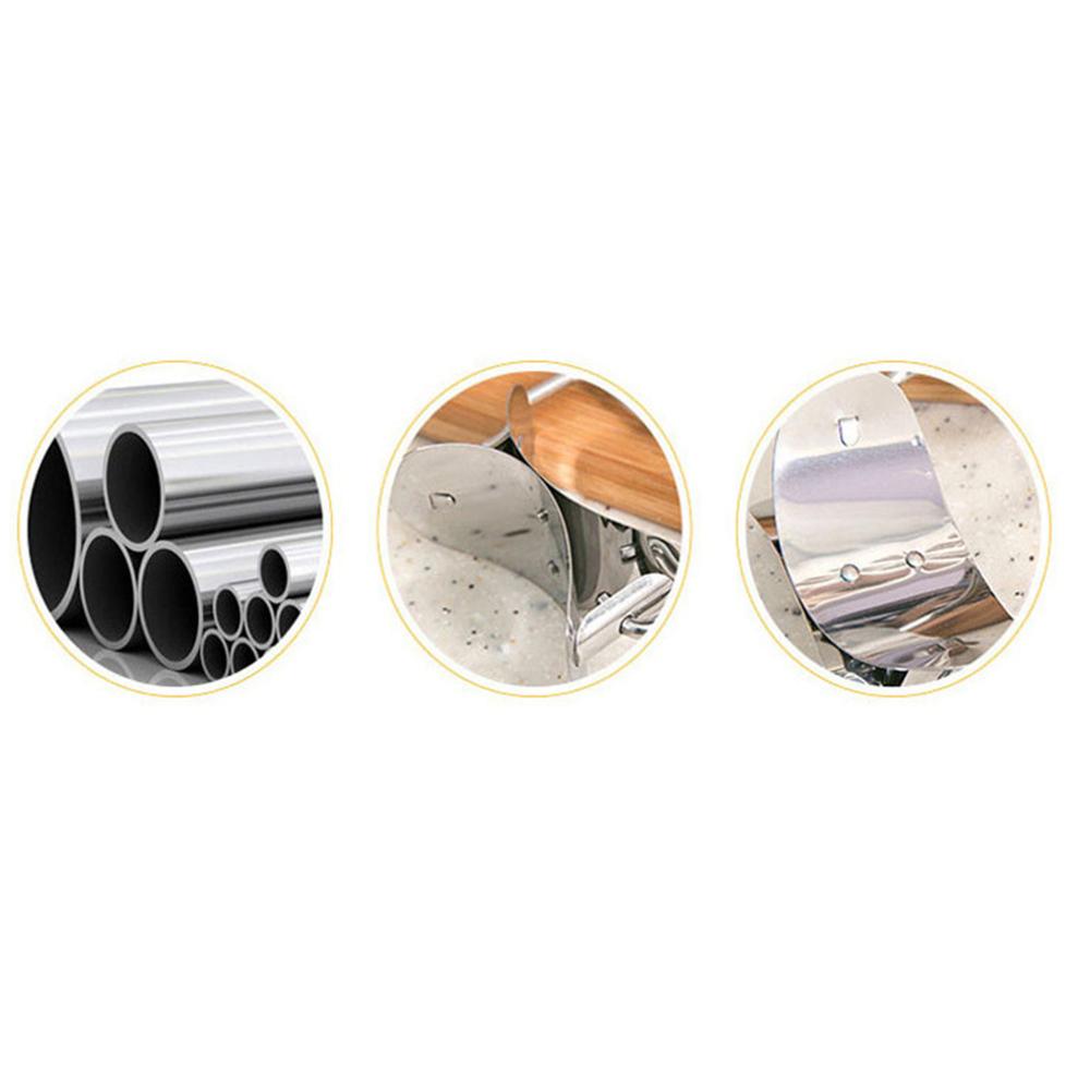 304 Stainless Steel Pastry Cutter Round Roller Dough Cutter Dumpling Maker Kitchen Gadgets Dumpling Peeler Kitchen Tools