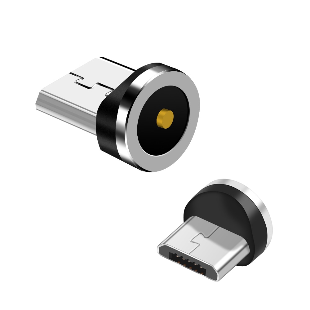 1 PCS Magnetische Opladen plug Type C Micro USB Plug 8Pin Snel Opladen Adapter Telefoon Micro usb Type-C magneet Charger cord stekkers
