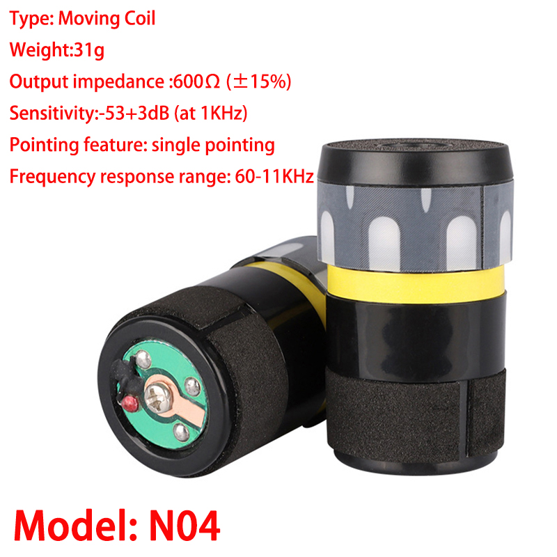  1PCS SM58 SM57 508A BT58 330 Cardioid Dynamic Microphone Capsule For Shure Wired Wireless Mic Replacement: Red