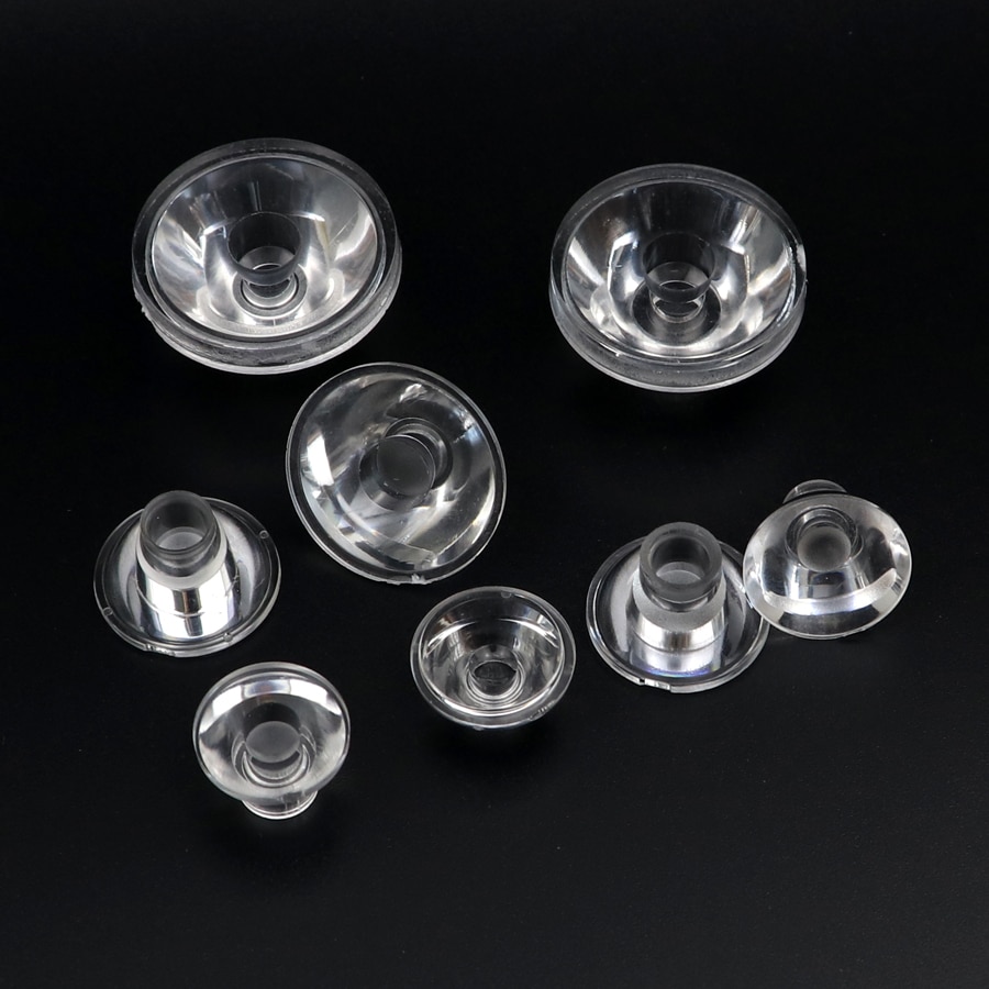 18mm 20mm 21mm 23mm 24mm 29mm 33mm 36mm 38mm Concave PMMA Lens COB LED Flashlight Condenser Flat Convex Concave Lens