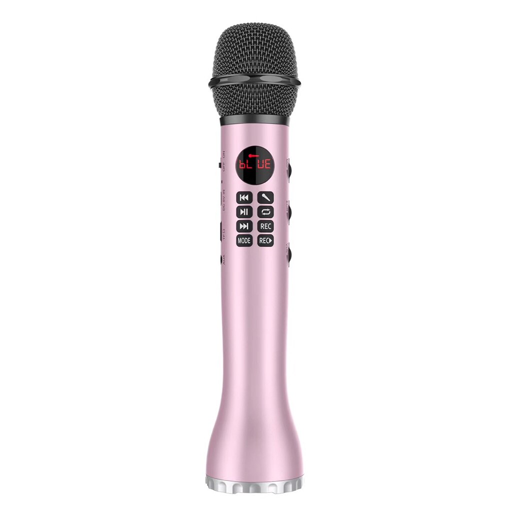 L-598 Handheld K Song Microphone Wireless Bluetooth Microphone Pocket KTV Mic Bluetooth Speaker: NO.1