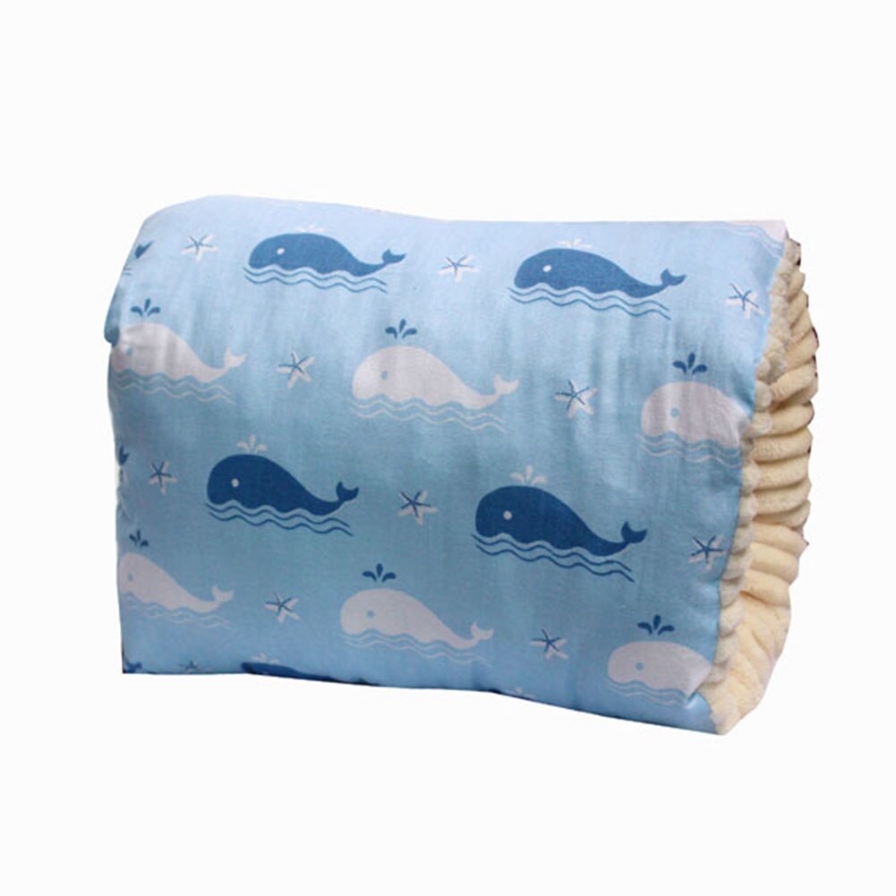 Arm Cusion Cotton Blend Protect Mom Breastfeeding Pillow Thicken Nursing Baby Portable Support Newborn Slides On Soft: Blue Whale