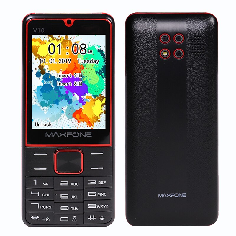 2.8 " näyttö puhelimet kaksi sim puhelin venäläinen näppäimistö näppäin gsm matkapuhelin halpa puhelin kiina matkapuhelimet alkuperäinen h-mobile  v10