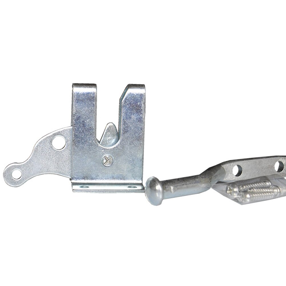 Kitchen Cupboard Carbon Steel Latch Auto Lock Stopper Closer Holder With Screws Safe Cabinet Hardware Door Catch Heavy Duty