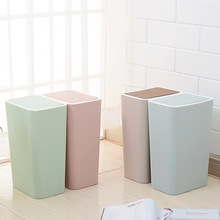 kitchen trash cans recycle bin cubo basura reciclaje cube garbage recycling living room waste Press The Cover garbage bin