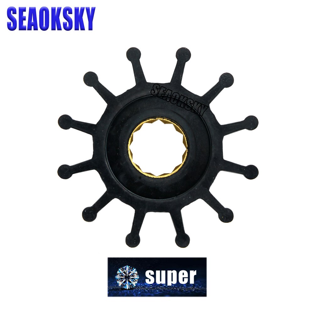 Inboard Water Pump Impeller for Jabsco 1210-0001 / Volvo Penta Johnson 09-1027B Boat Engine