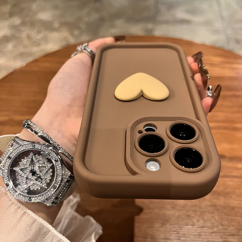 Coque de téléphone antichoc en silicone souple Love Coussins, coque arrière pour coque iPhone 16, 15, 14, 13, 12, 11 Pro Max, 14, 15 Plus, accessoires