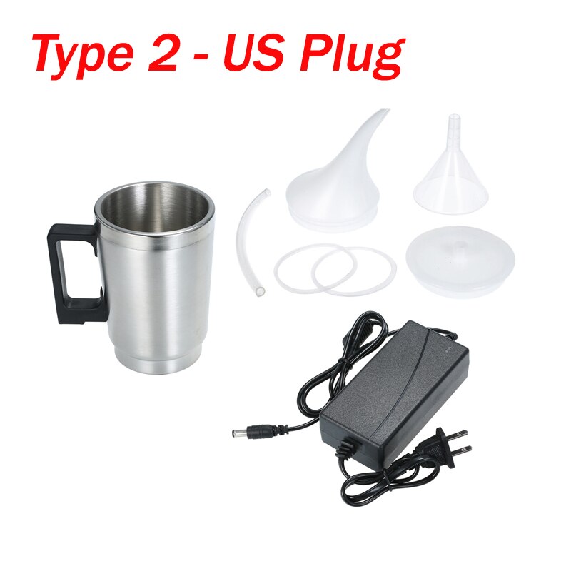 Car Headlight Polish Repair Tool Headlamp Refurbished Tool Kit Heating Atomization Cup Electrical Heating Cup EU / US Plug