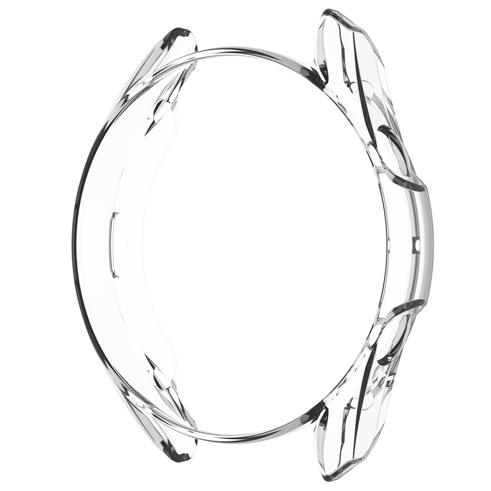 Coque de protection TPU souple et mate pour Samsung Galaxy Watch 3, 45mm, 41mm, cadre léger et fin, antichoc givré: Transparent / For Galaxy Watch3 41