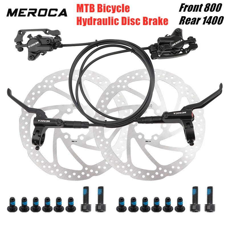 Meroca  m800 mtb cykelbroms hydraulisk skivbroms 800/1400mm mountainbikebromsdelar pk  mt200 - säljer tillbehör