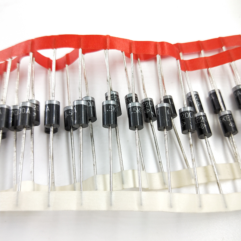 50pcs/lot 1.5KE200A 200V 1500W unidirectional diode DO-201AD