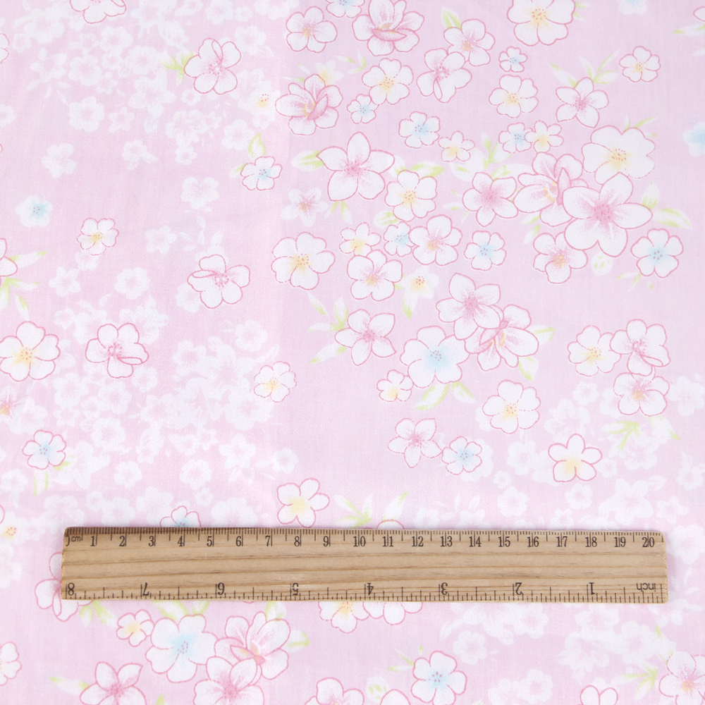 50*145cm Geometric Flower Patterns Printed 100% Cotton Fabric For DIY Handmade Projects Home Events,1Yc3457: 1061220002