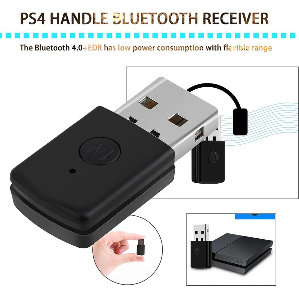 Clé USB Bluetooth 3.5mm Bluetooth 4.0 pour contrôleur PS4 Performance Stable dernière Version adaptateur USB