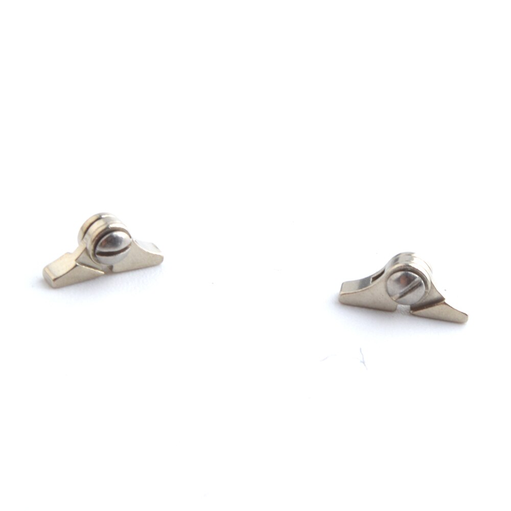 1 paire charnière de lunettes haute Nickel 1.6mm de large forte charnière de soudure de lunettes pour la réparation de cadre optique