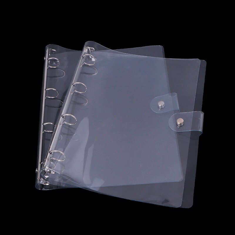 Transparent Color Plastic Clip File Folder A4 Notebook Loose