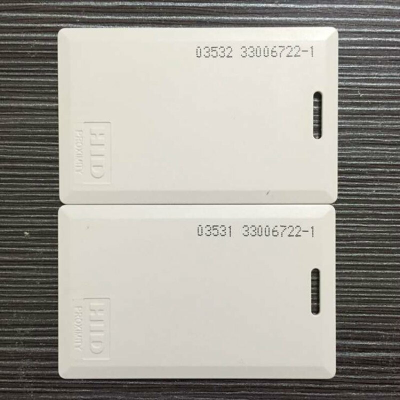 Genuine HID ProxCard II 1326 LMSMV Clamshell Proximity Card for Access Control Standard 26 Bit H10301 Format