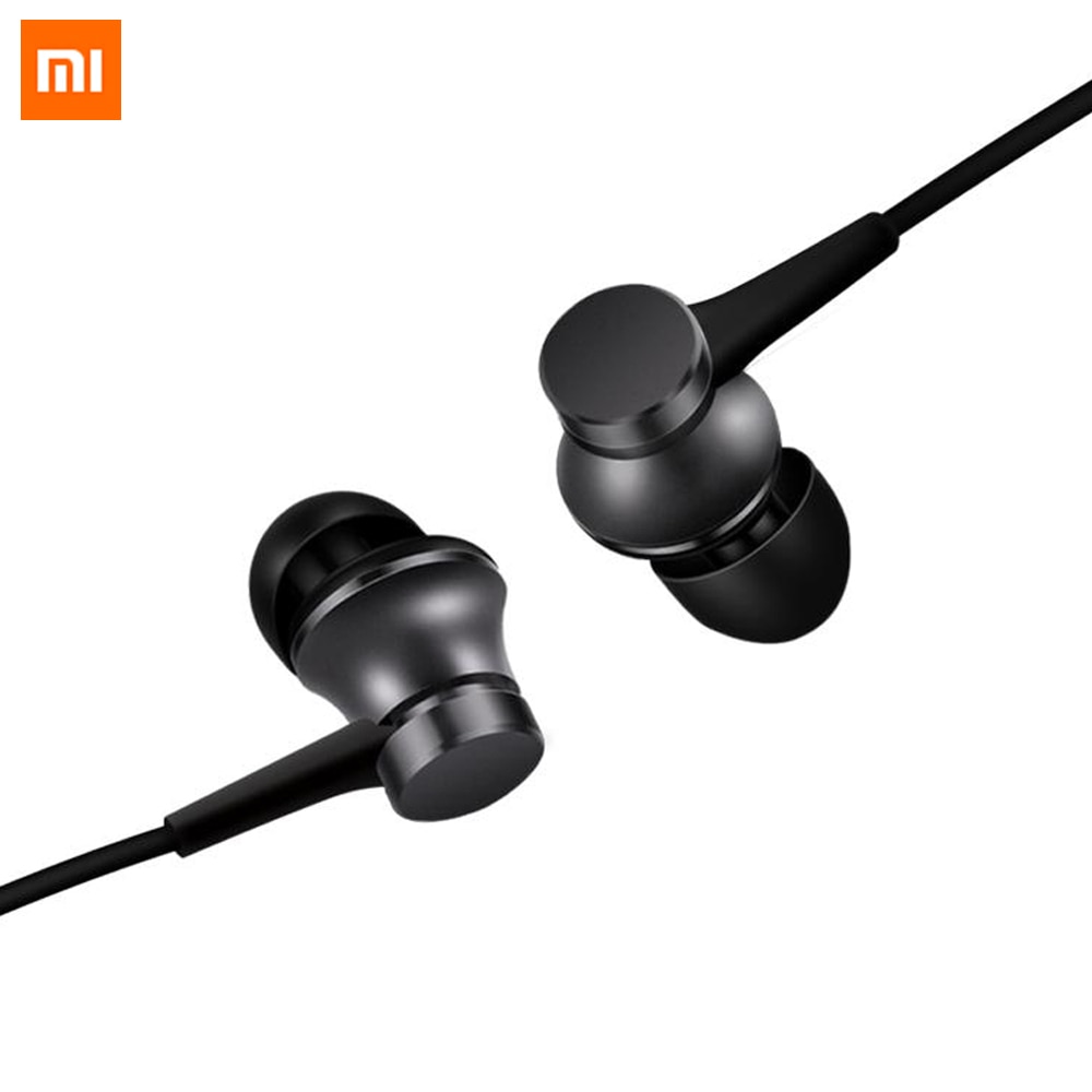 Xiaomi-auriculares internos Piston con micrófono, auriculares 100% originales, versión moderna, auriculares coloridos para teléfono móvil, MP4, MP3 y PC