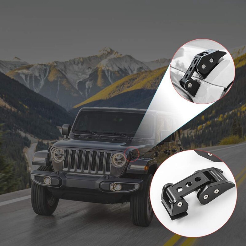 Bil panser låser pinner panserlås fangstsett til 2007 jeep krangel jk jku svart