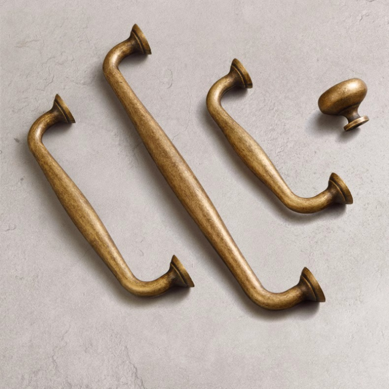 Keukenkast handgrepen antieke zinklegering kast trekt vintage retro kast hardware lade trekt voor kast kledingkast