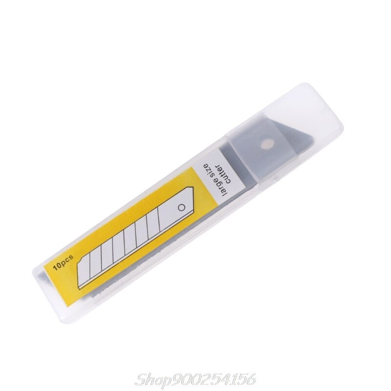 10 Pcs Box Cutter Letter Opener Snap off Replacement Blades 9/18mm Utility Knife Blades Jy31 20: 18mm