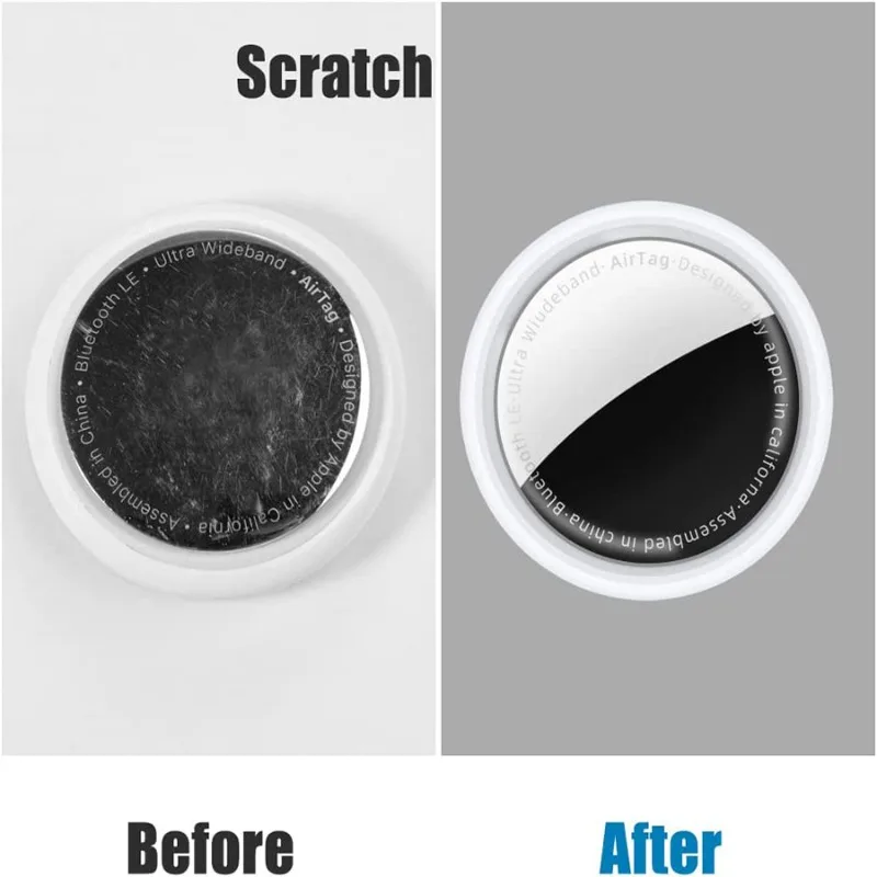 Film Hydrogel pour Apple Airtag, protecteur d'écran, Film de protection transparent en TPU souple, étui anti-rayures, amical pour les étiquettes aériennes AirTags